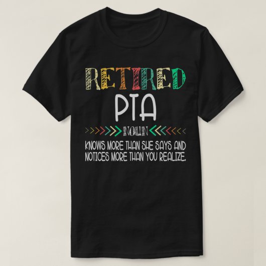 PTA Fysieke Therapist Assistent in ruste T-shirt (Design voorkant)