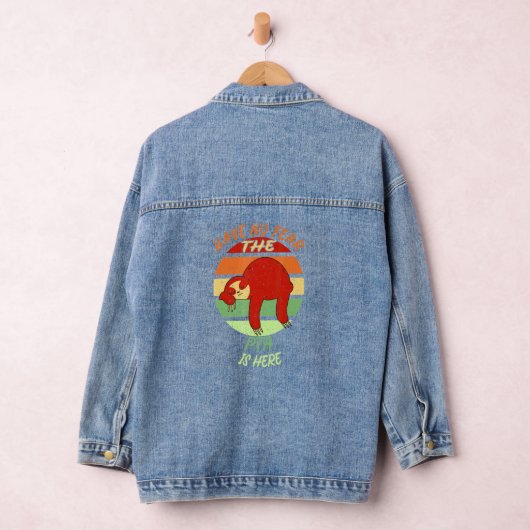 PTA geen angst Fysiotherapeut Assistent Denim Jacket (Hangar)