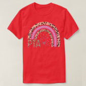 PTA Leopard Rainbow Physical Therapist Assistant R T-shirt (Design voorkant)