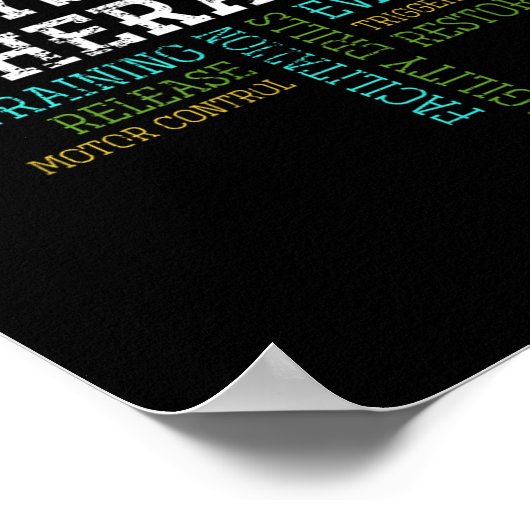 Pta Physical Motivational Therapy Gift Physical Th Poster (Hoek)