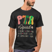 PTA Squad Appreciation Week Terug naar School T Sh T-shirt (Voorkant)