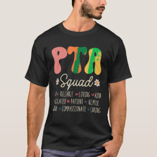 PTA Squad Appreciation Week Terug naar School T Sh T-shirt