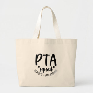 PTA Squad Canvas tas voor Vrijwilliger PTA Mom PTA