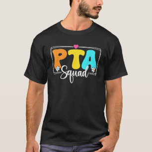 PTA Squad Terug naar School Fysiotherapeut Assist T-shirt