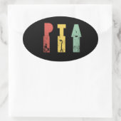 PTA Thermos Ovale Sticker (Tas)