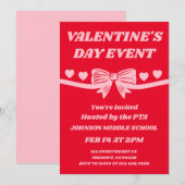 PTA Valentijnsdag Activiteit Kaart (Voorkant / Achterkant)
