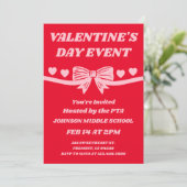 PTA Valentine’s Day Event Kaart (Staand voorkant)