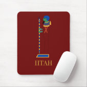 PTAH EGYPTIAN GOD MOUSE MAT MUISMAT (Met muis)