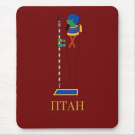 PTAH EGYPTIAN GOD MOUSE MAT MUISMAT