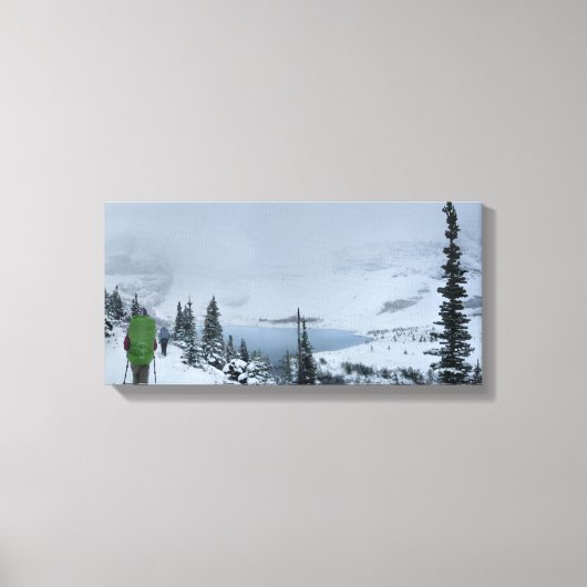 Ptarmigan Lake 2 - Glacier National Park Canvas Afdruk (Voorkant)