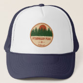 Ptarmigan Peak Wilderness Colorado Trucker Pet (Voorkant)