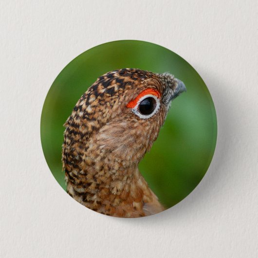 ptarmigan ronde button 5,7 cm (Voorkant)