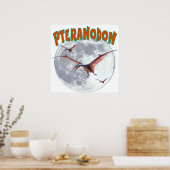 Pteranodon dinosaur poster (Keuken)