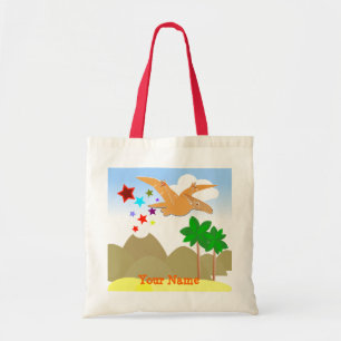 Pteranodon-kleursterren Vulcano-tas/Tas Tote Bag