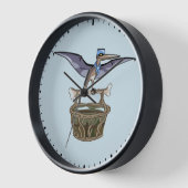 Pteranodon met een mandje (Hoek)