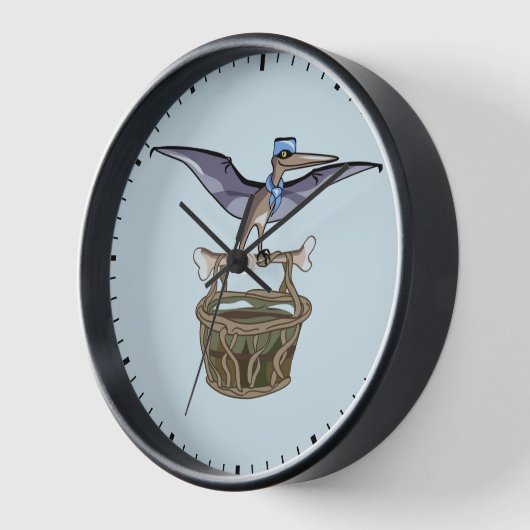 Pteranodon met een mandje (Hoek)