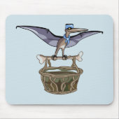 Pteranodon met een mandje muismat (Voorkant)