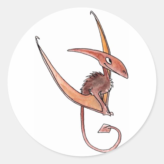 Pteranodon Stickers (Voorkant)