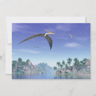 Pteranodon vogels - 3D rendering