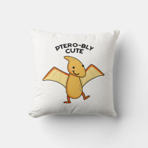 Pterobly Schattigee Grappige Dinosaurus Pterodacty Kussen