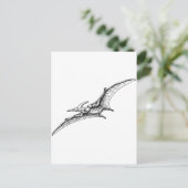Pterodactyl Briefkaart (Staand voorkant)