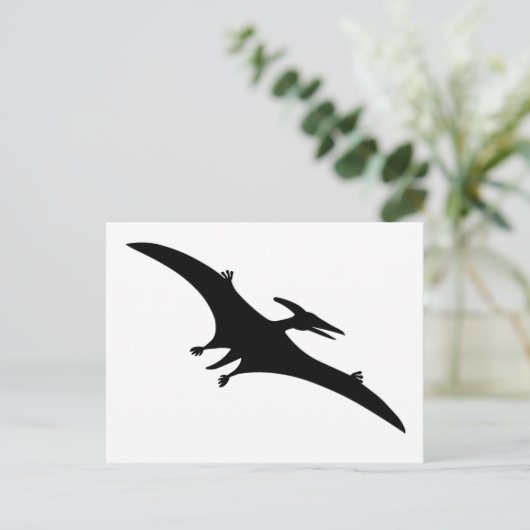 Pterodactyl Dinosaur Briefkaart (Staand voorkant)