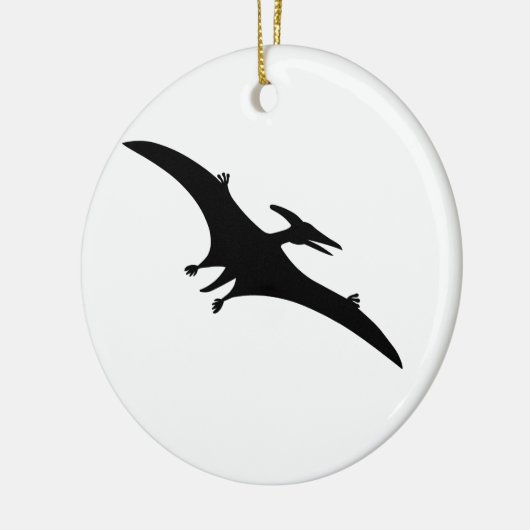 Pterodactyl Dinosaur Keramisch Ornament (Links)