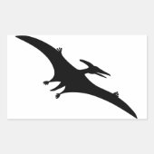 Pterodactyl Dinosaur Rechthoekige Sticker (Voorkant)