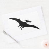 Pterodactyl Dinosaur Rechthoekige Sticker (Envelop)