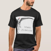 Pterodactyl Kerst T-shirt (Voorkant)