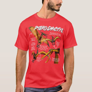 Pterodactyl Leuke Feiten T-shirt