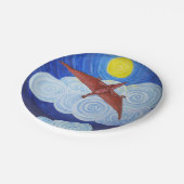 Pterodactyl neemt bord van vliegpapier (Gekanteld)