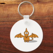 Pterodactyl Toony Art Sleutelhanger (Voorkant)