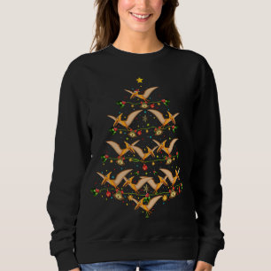 Pterodactyl Xmas Bas-wift Santa Hat Pterodactyl C Trui