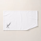 Pterodactylus Dinosaur Grijs Badhanddoek Set Bad Handdoek (Handdoek)