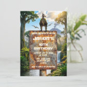 Pterodactylus Jungle Prehistorisch Avontuur Verjaa Kaart (Staand voorkant)