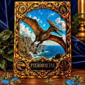 Pterodactylus, juweel erfstuk kunst legpuzzel