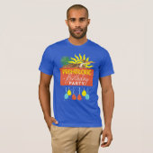 Pterodactylus Prehistorisch Verjaardagsfeestje T-shirt (Voorkant volledig)