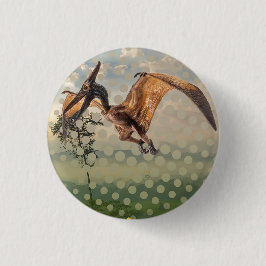 pterodactylus ronde button 3,2 cm
