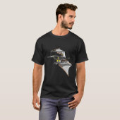 Pterodactylus Vogel Robot Machine Dinosaurus Monst T-shirt (Voorkant volledig)