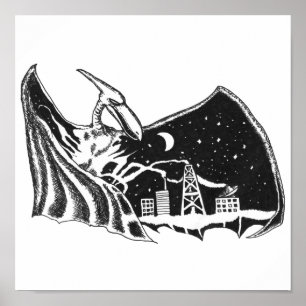 Pterodactylvers Poster