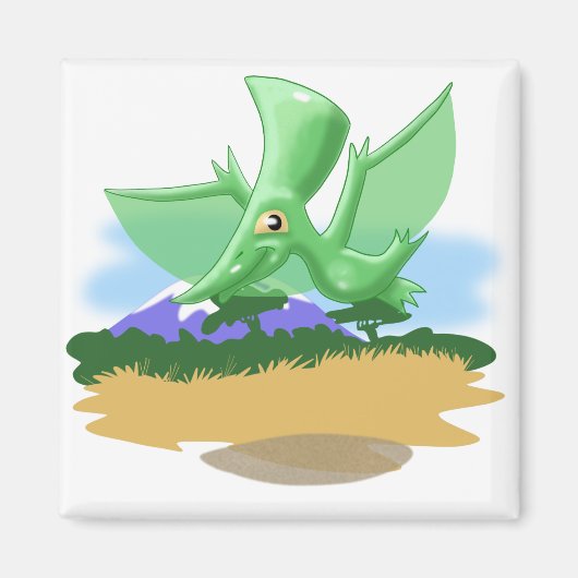Pterosaur Magneet (Voorkant)