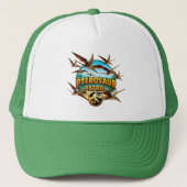 Pterosaur Patrol - Vliegende Dinosaurus Squad Trucker Pet (Voorkant)