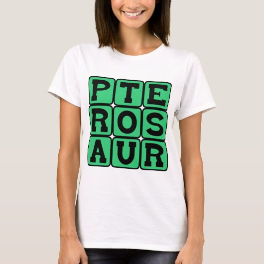 Pterosauriër, vliegende dinosaurus t-shirt (Voorkant)