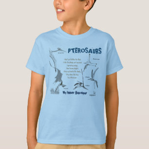 Pterosauriërs Mijn Inner Dinosaur Kinder Shirt Gre