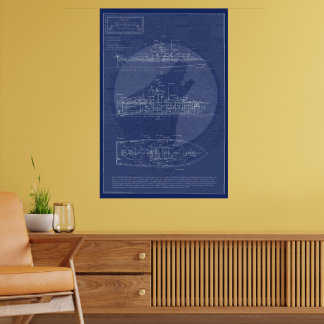 PTF-17 Marine Speciale Operaties Gevechtsboot Poster