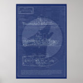 PTF-17 Marine Speciale Operaties Gevechtsboot Poster (Voorkant)