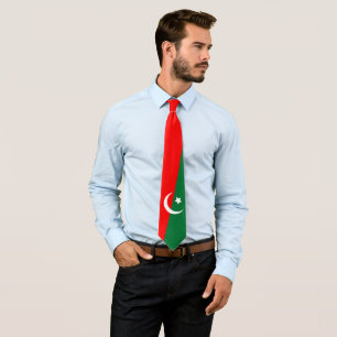 PTI Flag Mannen Necktie Stropdas