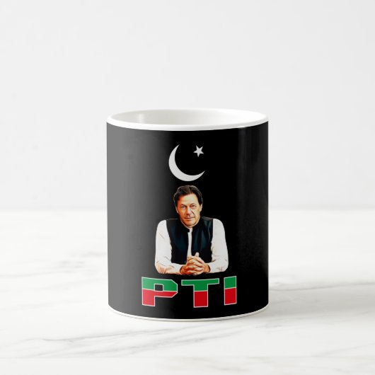 PTI Pakistani Party Support Imran Khan Koffiemok (Center)