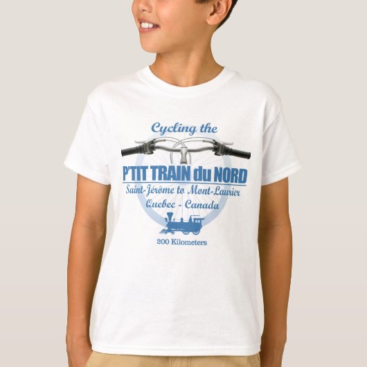 P'tit Train du Nord (H2) T-shirt (Voorkant)